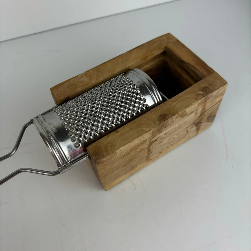 Sur La Table Italian Olivewood Cheese Grater